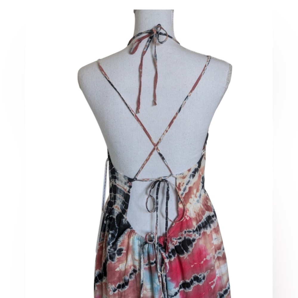YOUNG FABULOUS & BROKE Haisey Sun Dress Tie-Dye Maxi Size S EUC Boho Festival - Picture 5 of 13